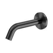 Nero Mecca Wall-Mounted Sensor Tap with 80mm Wall Plate, Gun Metal