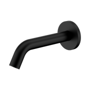 Nero Mecca Wall-Mounted Sensor Tap with 80mm Wall Plate, Matte Black