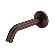 Nero Mecca Wall-Mounted Sensor Tap with 80mm Wall Plate, Rome Bronze