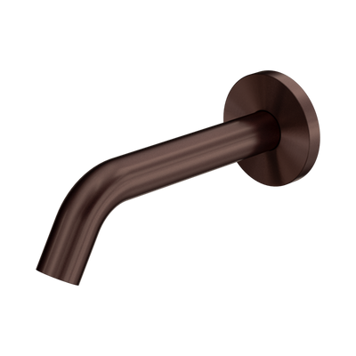 Nero Mecca Wall-Mounted Sensor Tap with 80mm Wall Plate, Rome Bronze
