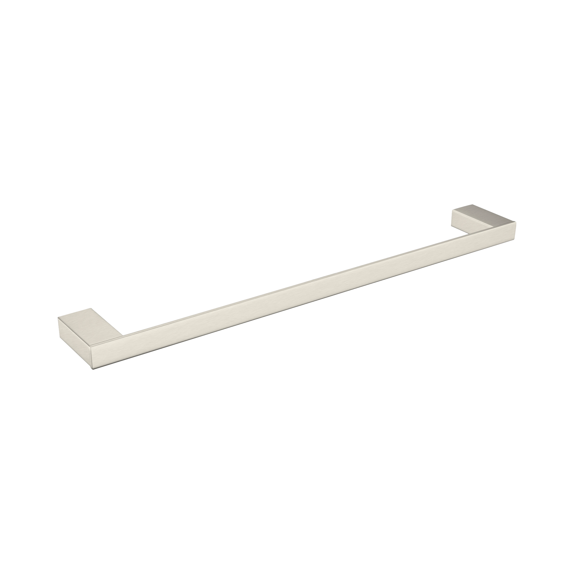 Nero Celia Single Towel Rail 600mm, Brushed Nickel