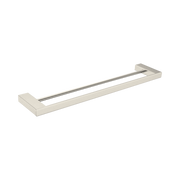 Nero Celia Double Towel Rail 600mm, Brushed Nickel