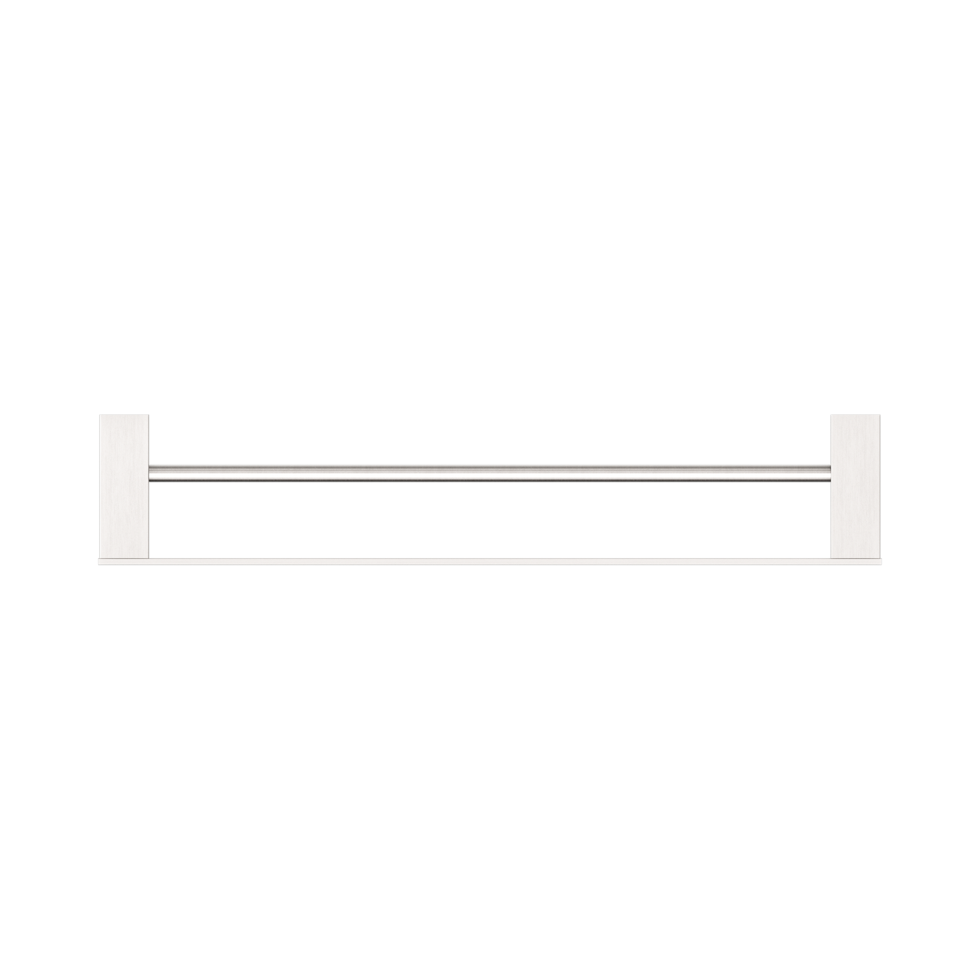 Nero Celia Double Towel Rail 600mm, Brushed Nickel