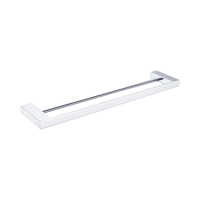 Nero Celia Double Towel Rail 600mm, Chrome