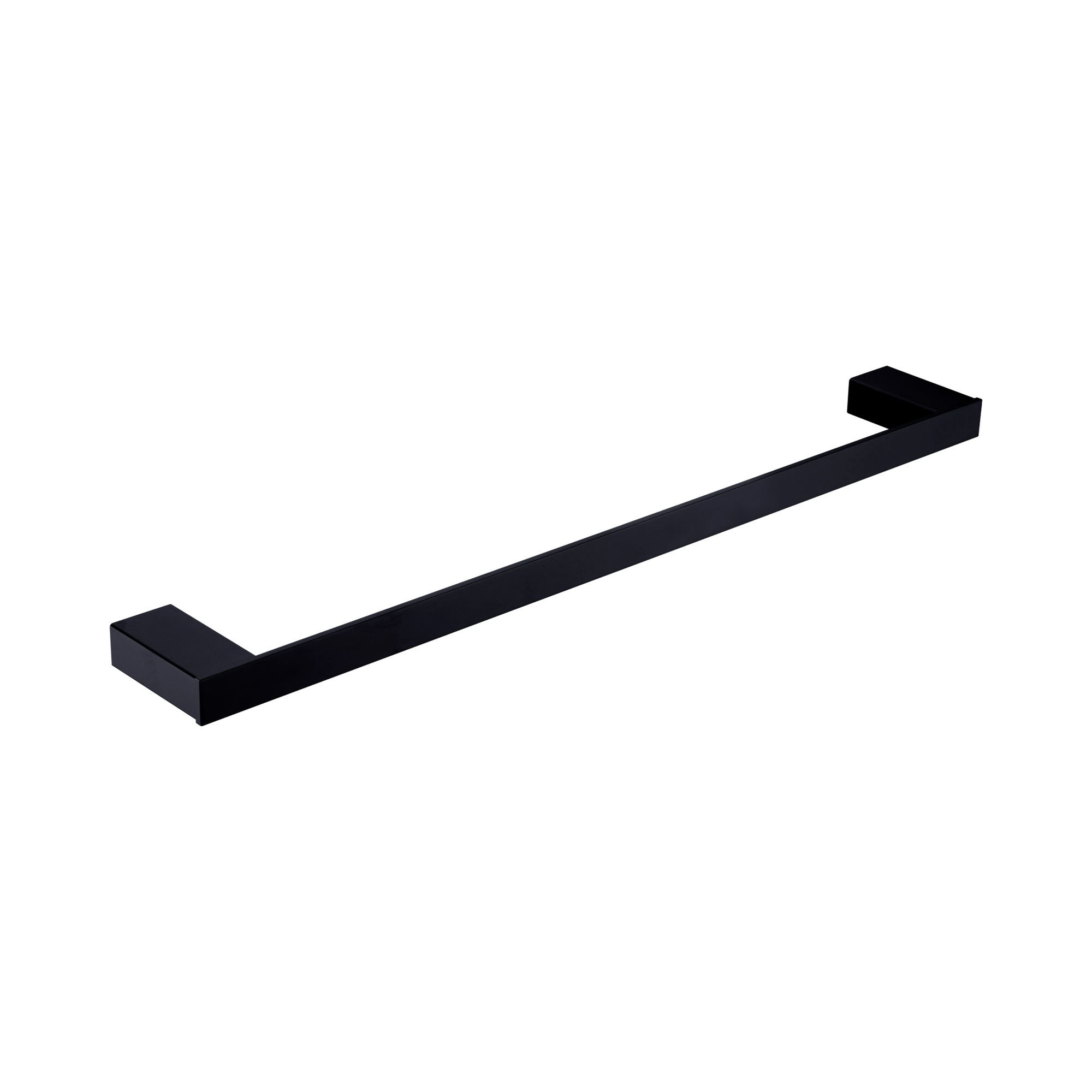 Nero Celia Single Towel Rail 800mm, Matte Black