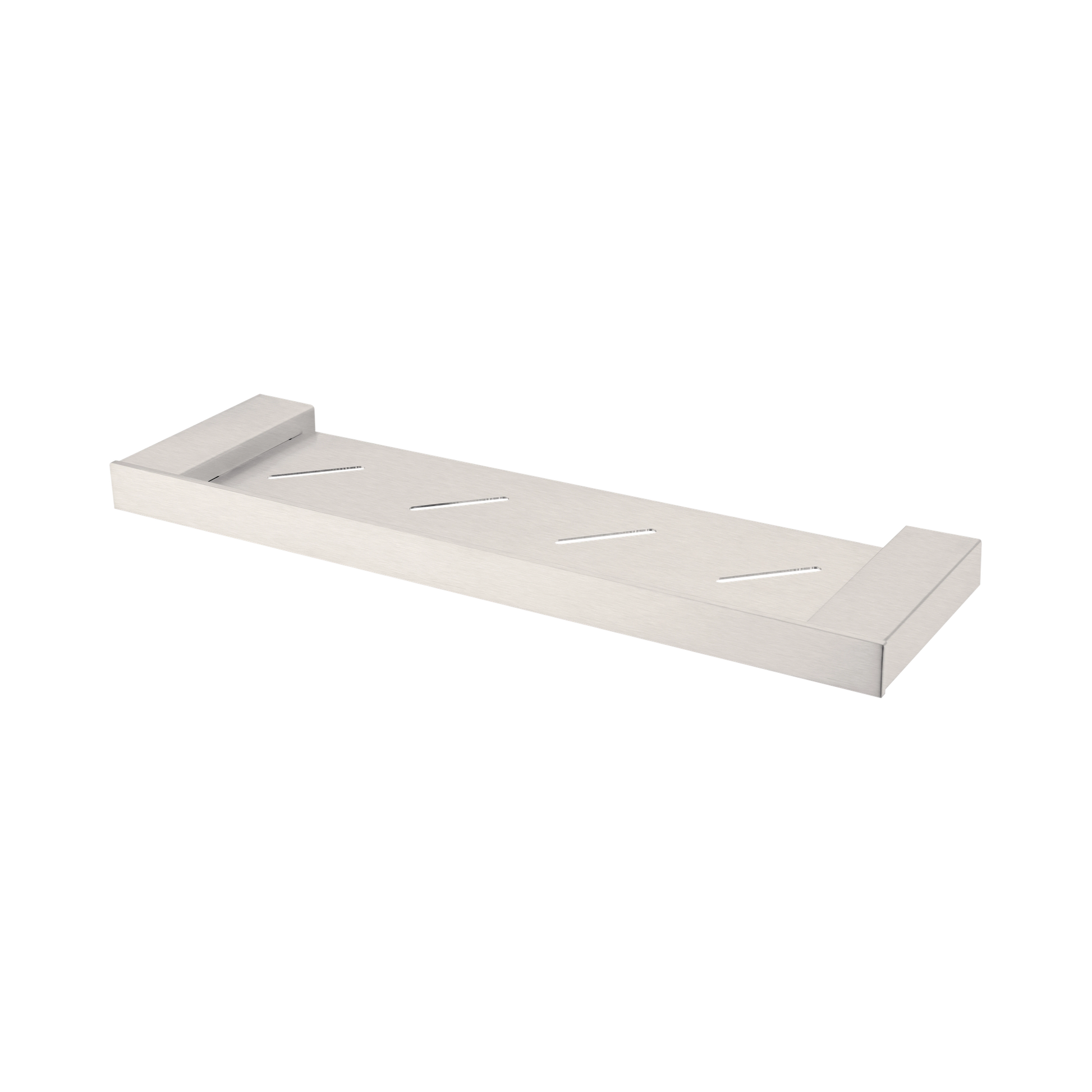 Nero Celia Metal Shelf, Brushed Nickel