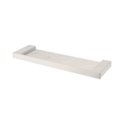Nero Celia Metal Shelf, Brushed Nickel