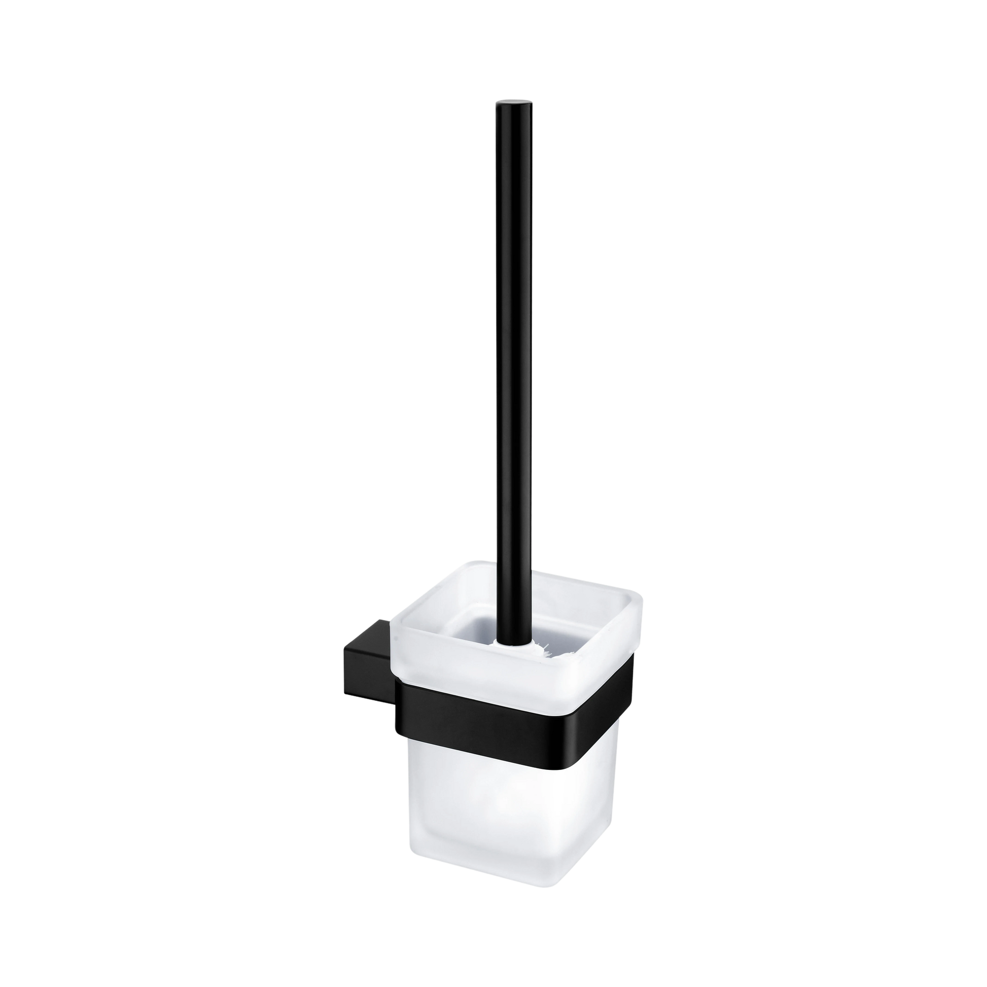 Nero Celia Toilet Brush Holder, Matte Black