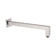 Nero Square Shower Arm, Brushed Nickel