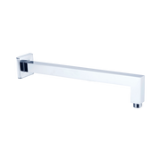 Nero Square Shower Arm, Chrome