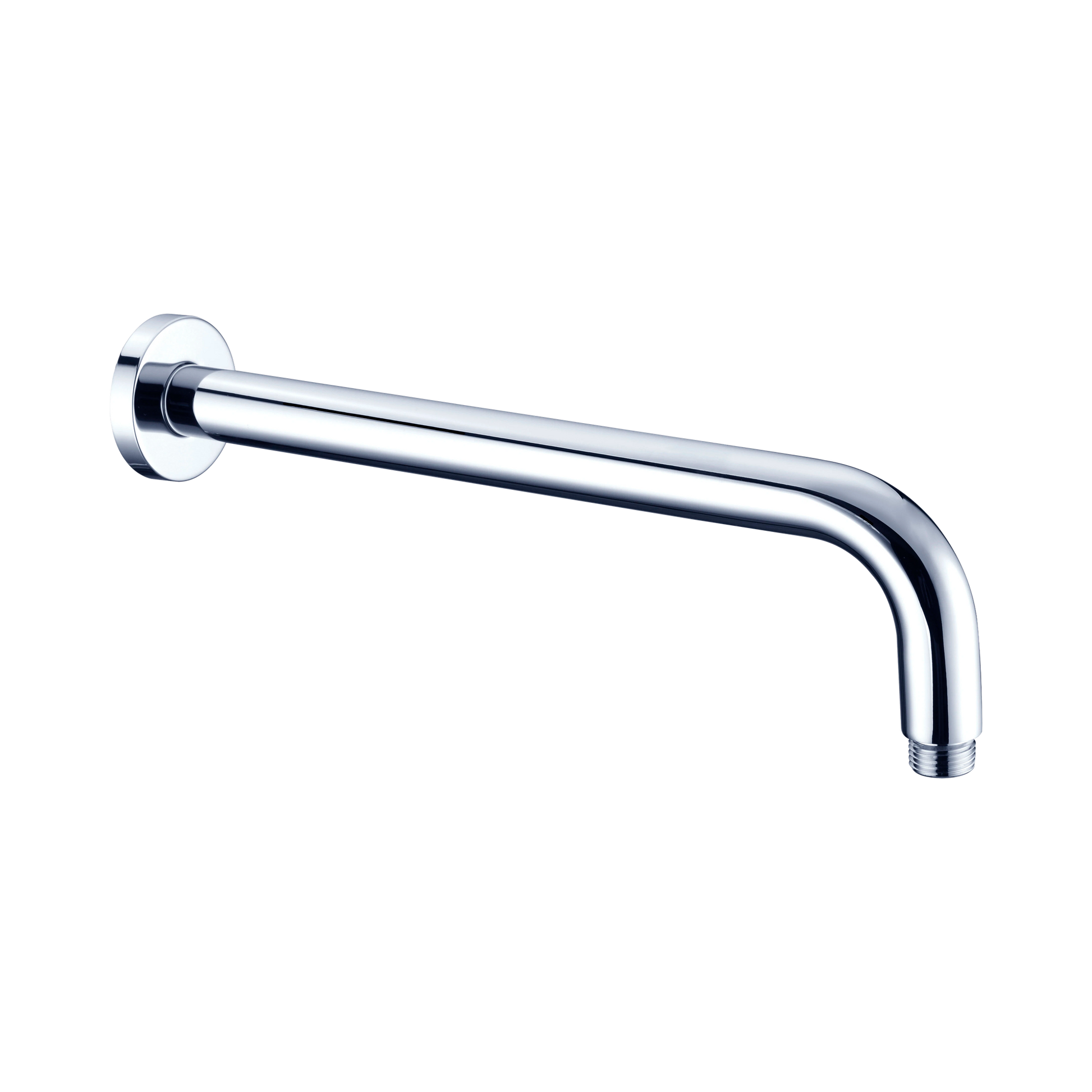 Nero Round Shower Arm 330mm Length, Chrome