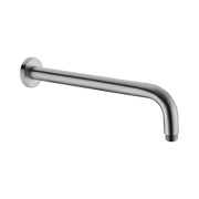 Nero Round Shower Arm 330mm Length, Gun Metal