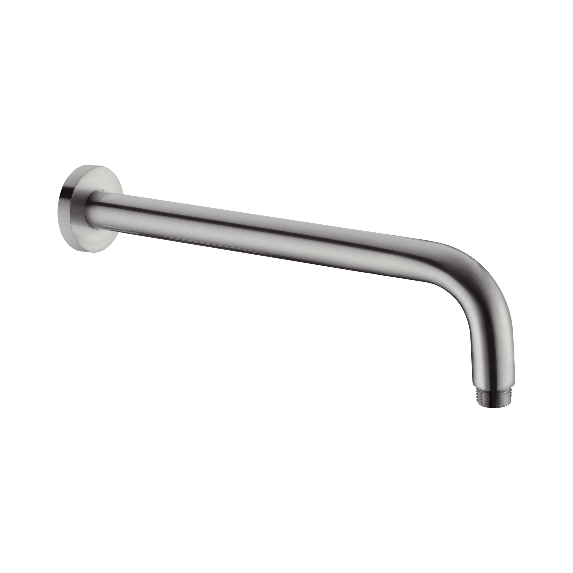 Nero Round Shower Arm 500mm Length, Gun Metal