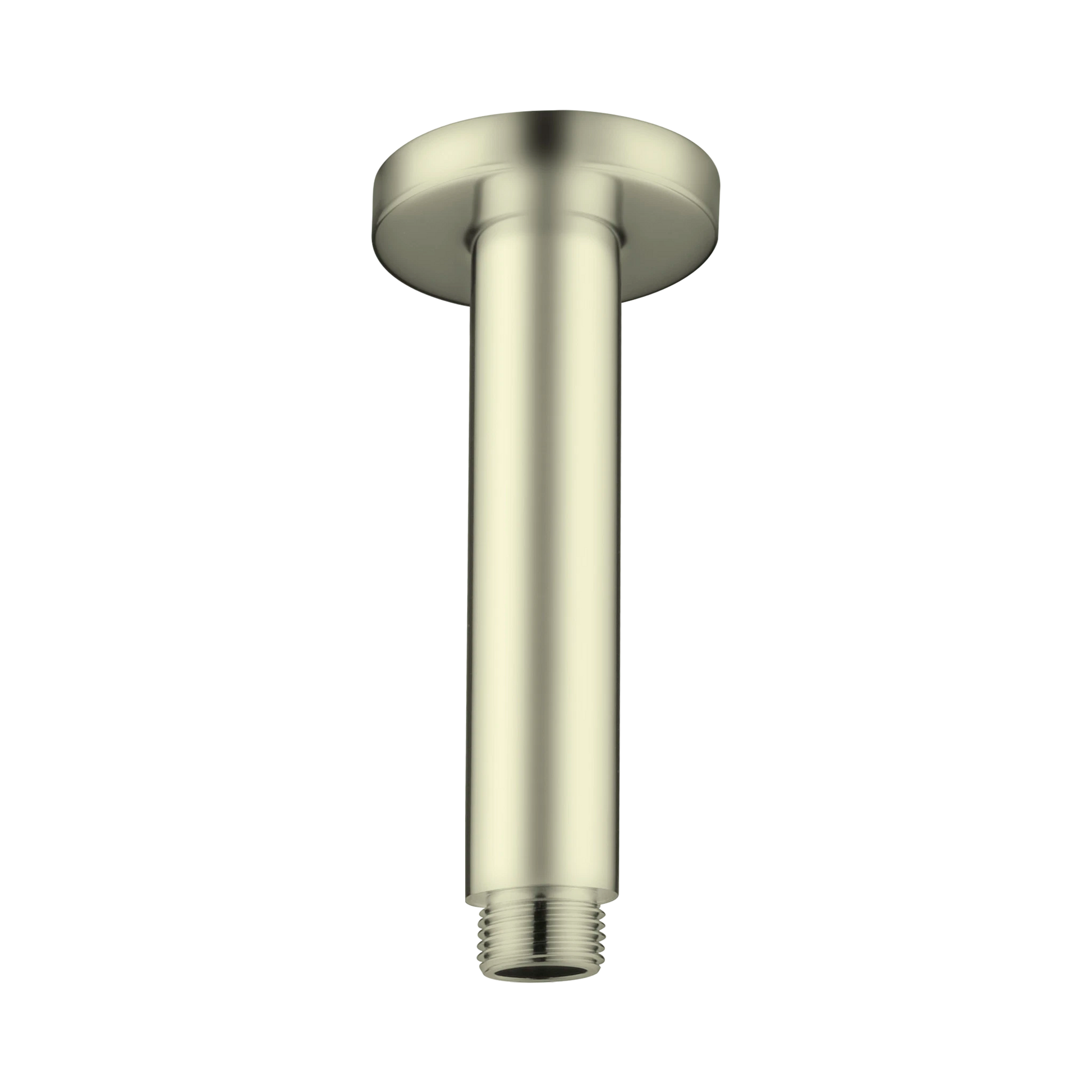 Nero Round Ceiling Arm 100mm Length, Brushed Gold