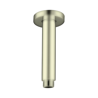 Nero Round Ceiling Arm 100mm Length, Brushed Gold