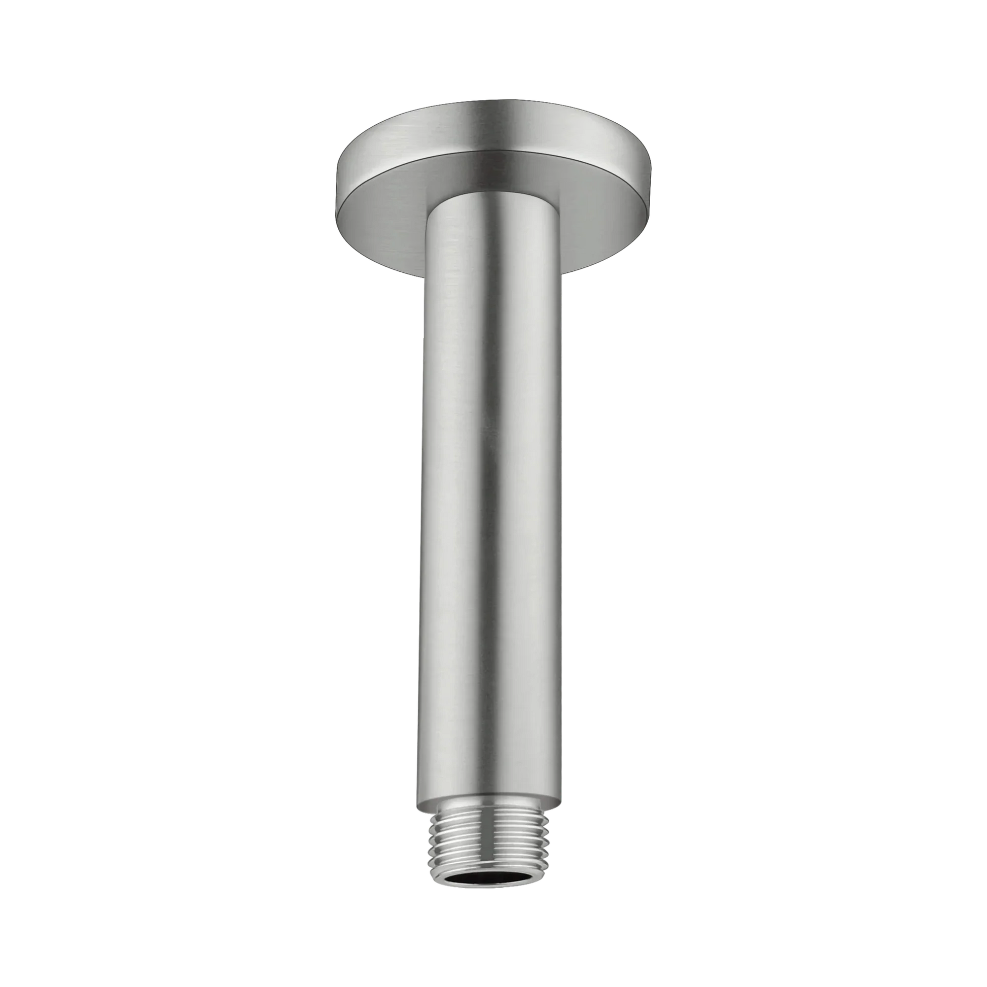 Nero Round Ceiling Arm 100mm Length, Brushed Nickel