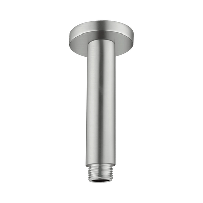 Nero Round Ceiling Arm 100mm Length, Brushed Nickel