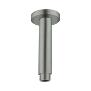 Nero Round Ceiling Arm 100mm Length, Gun Metal