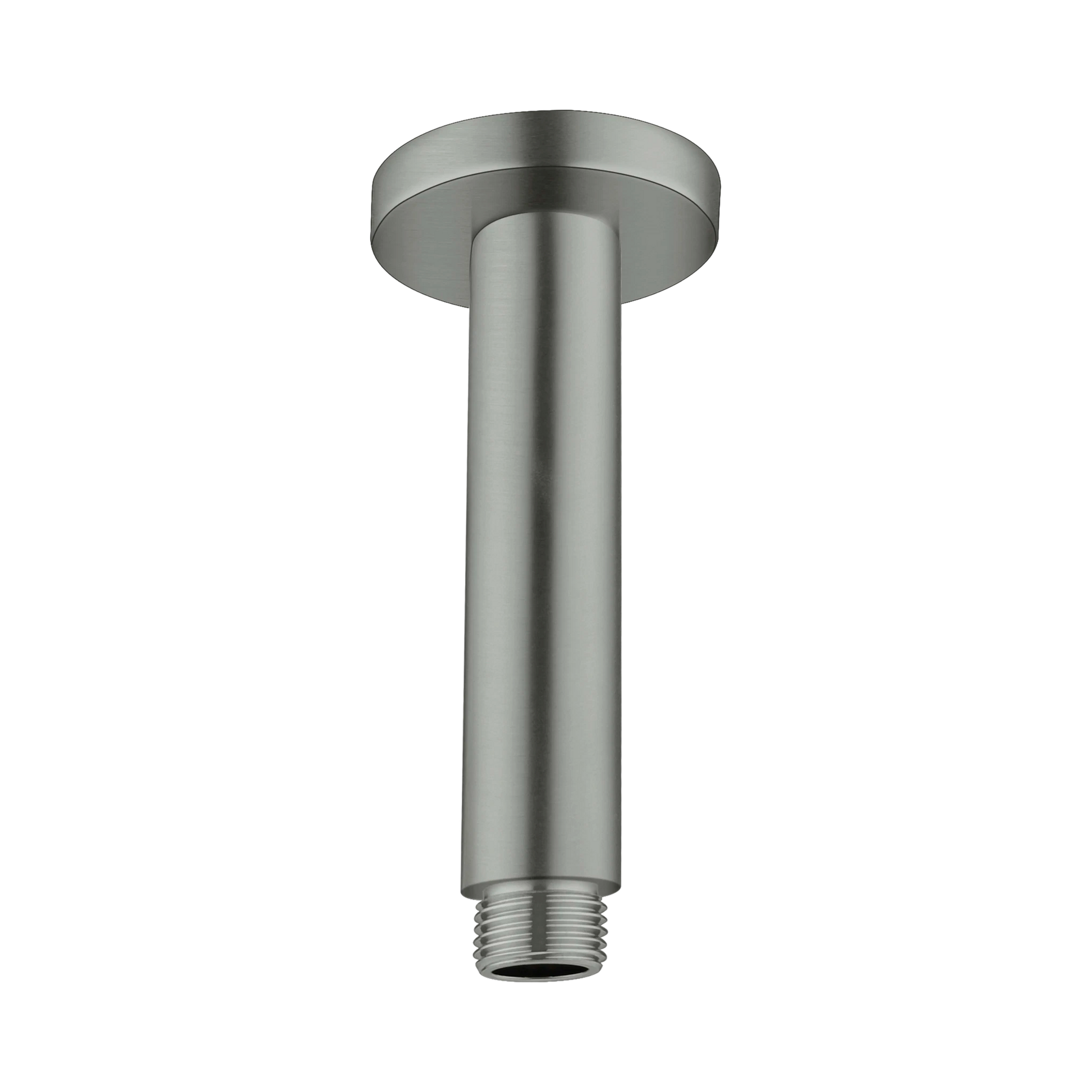 Nero Round Ceiling Arm 100mm Length, Gun Metal