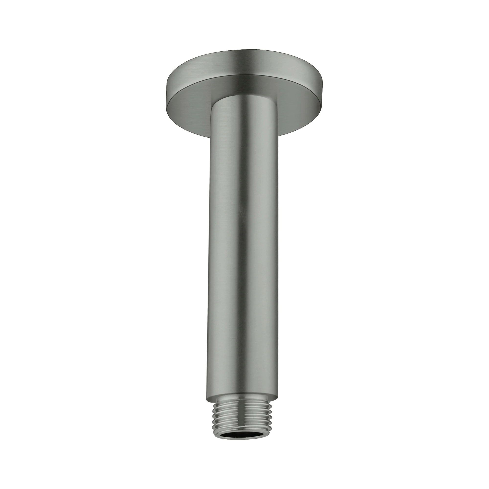 Nero Round Ceiling Arm 100mm Length, Gun Metal