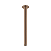 Nero Round Ceiling Arm 300mm Length, Brushed Bronze