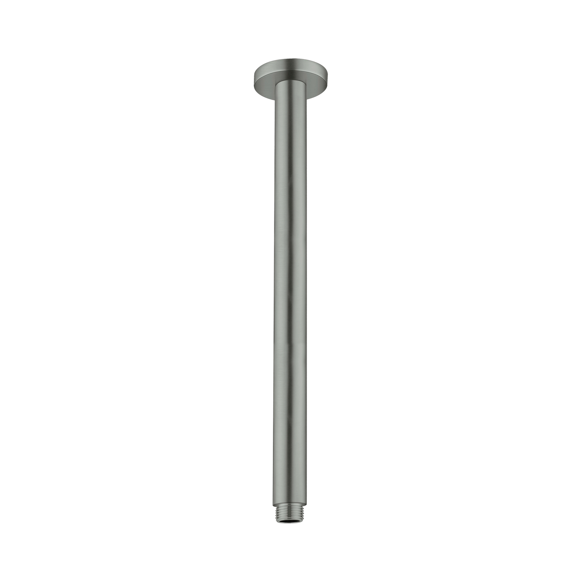 Nero Round Ceiling Arm 300mm Length, Gun Metal