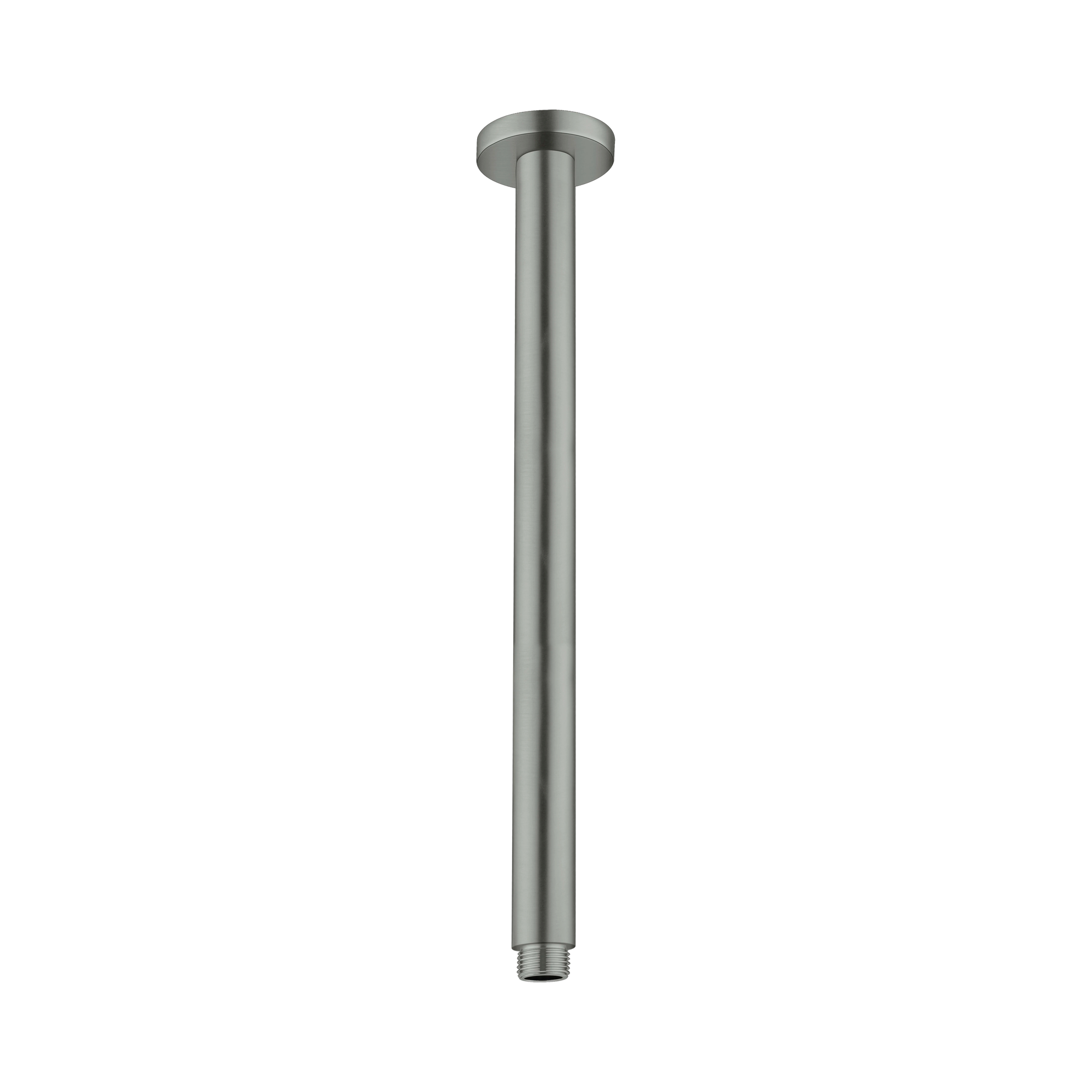 Nero Round Ceiling Arm 300mm Length, Gun Metal