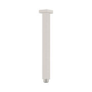 Nero Square Ceiling Arm 300mm Length, Brushed Nickel