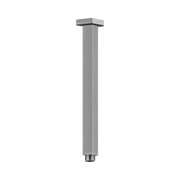 Nero Square Ceiling Arm 300mm Length, Gun Metal