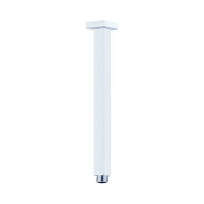 Nero Square Ceiling Arm 450mm Length, Chrome