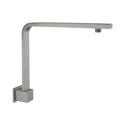 Nero Square Swivel Shower Arm, Gun Metal