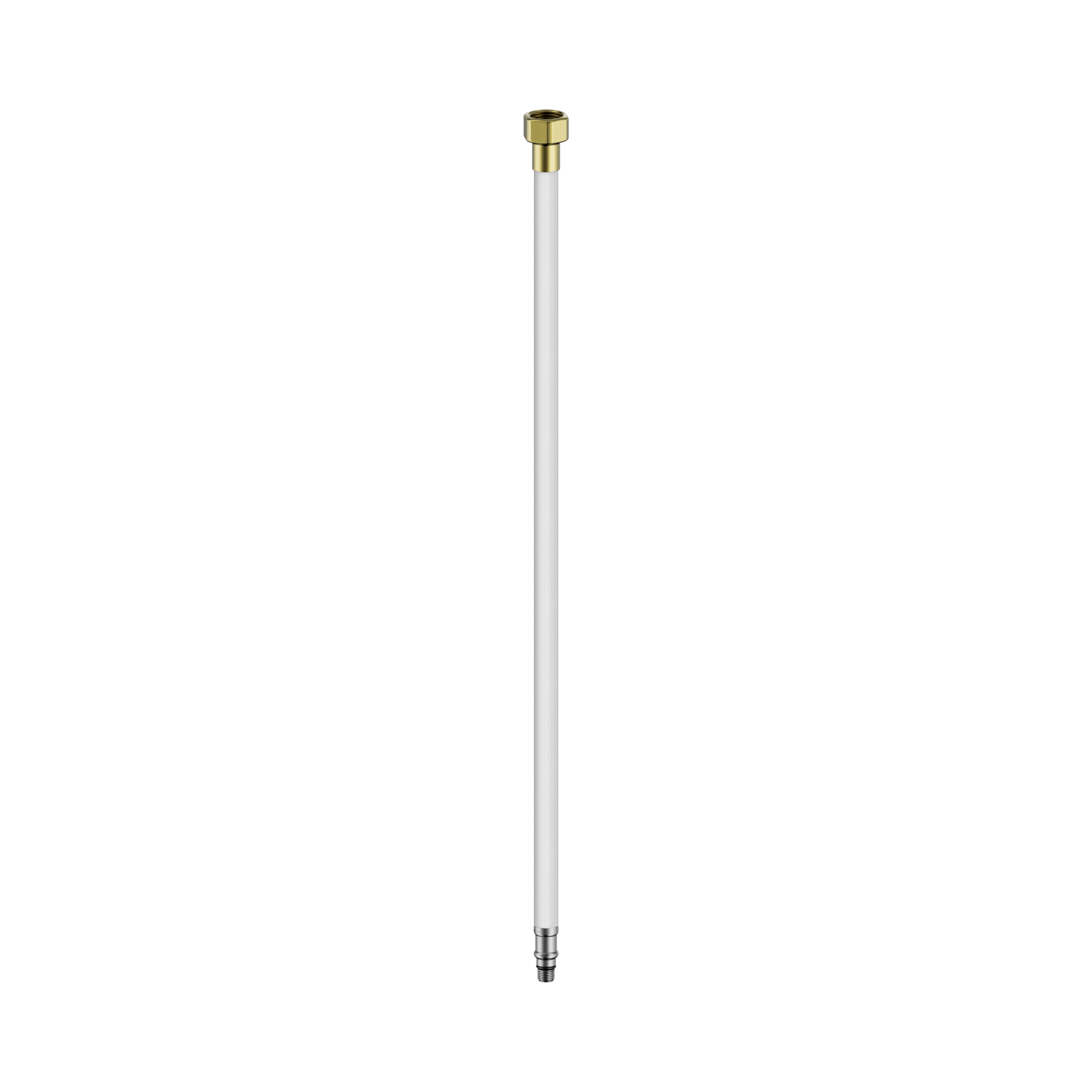 Nero Premium Flexible Mixer Tap Hose Pair, Brushed Gold