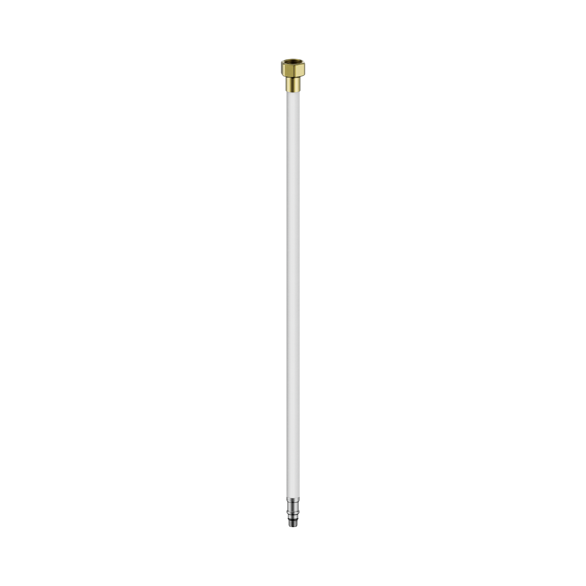 Nero Premium Flexible Mixer Tap Hose Pair, Brushed Gold