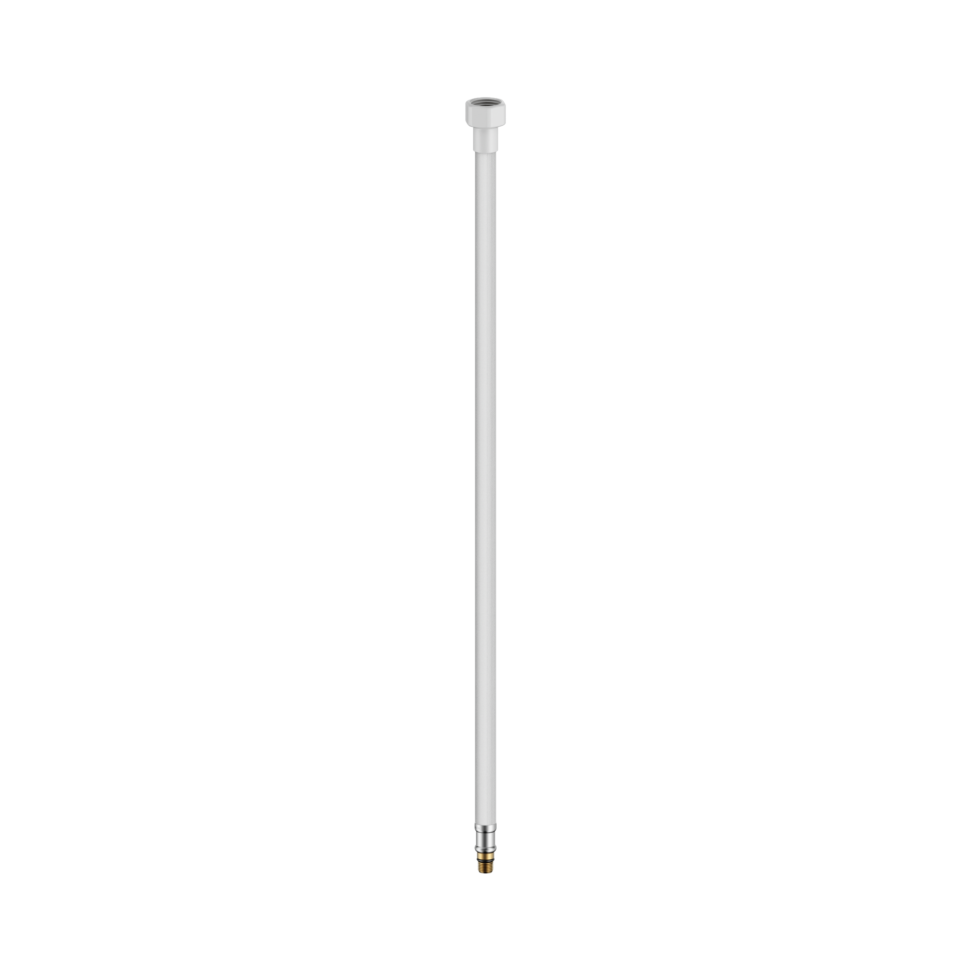 Nero Premium Flexible Mixer Tap Hose Pair, Matte White