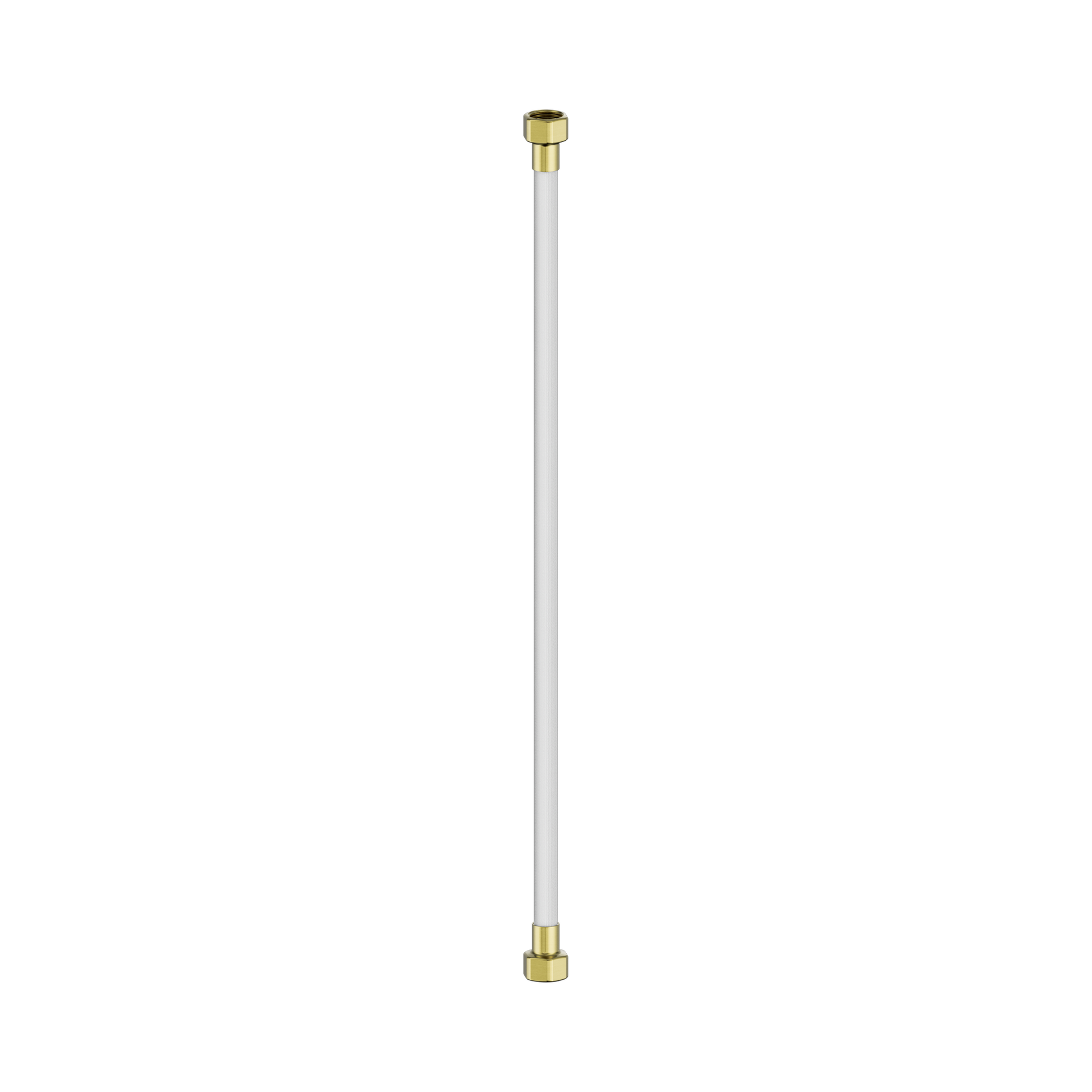 Nero 500mm Premium G1/2 Female Flexible Water Connector Hose, Brushed Gold