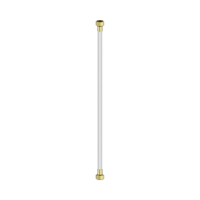 Nero 500mm Premium G1/2 Female Flexible Water Connector Hose, Brushed Gold