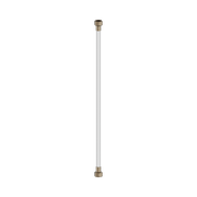 Nero 500mm Premium G1/2 Female Flexible Water Connector Hose, Brushed Bronze