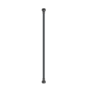 Nero 500mm Premium G1/2 Female Flexible Water Connector Hose, Gun Metal
