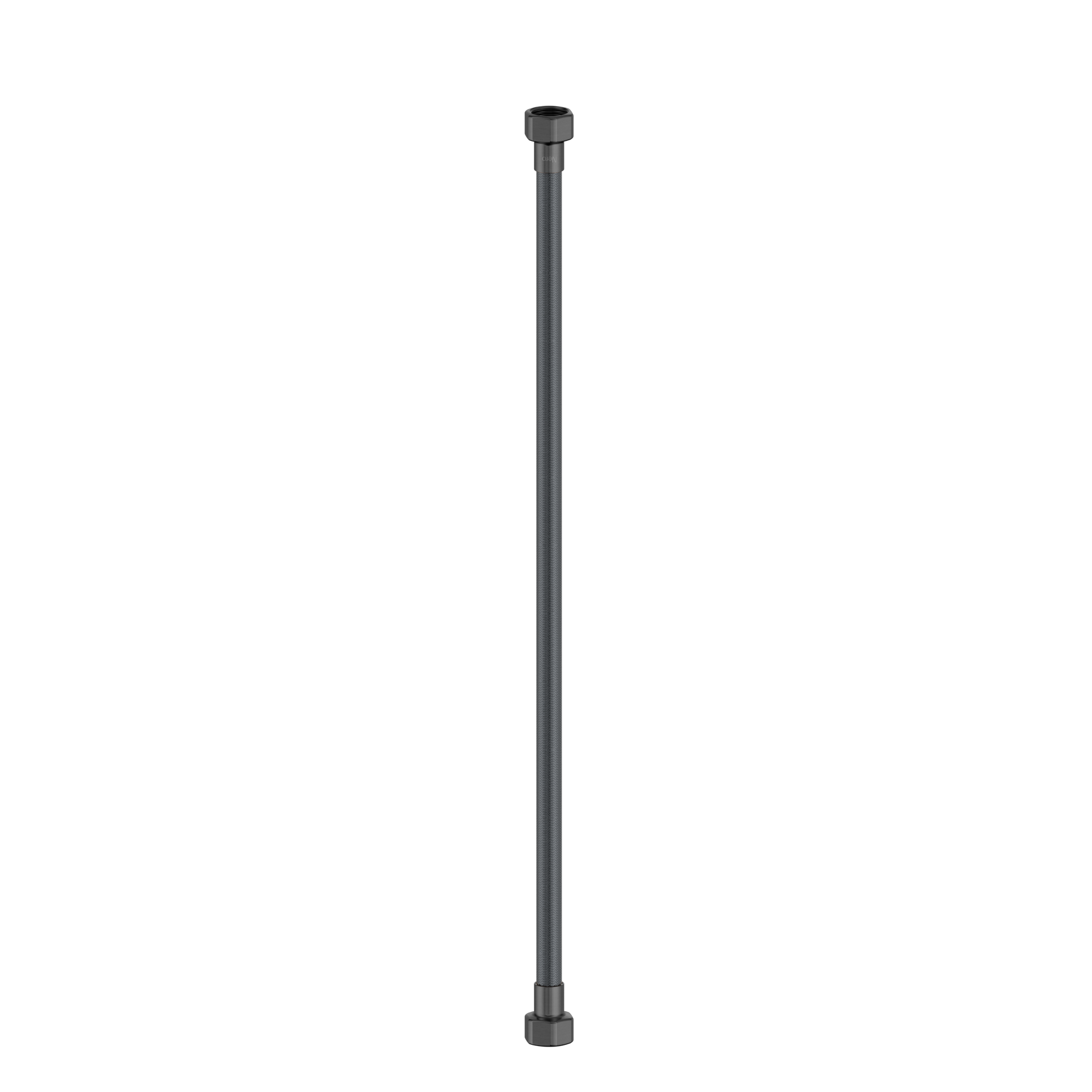Nero 500mm Premium G1/2 Female Flexible Water Connector Hose, Gun Metal