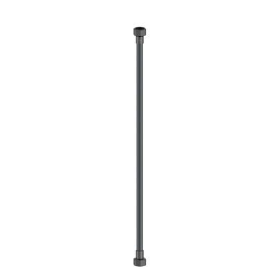 Nero 500mm Premium G1/2 Female Flexible Water Connector Hose, Gun Metal