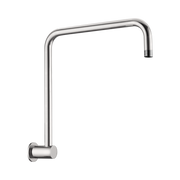 Nero Round Swivel Shower Arm, Brushed Nickel