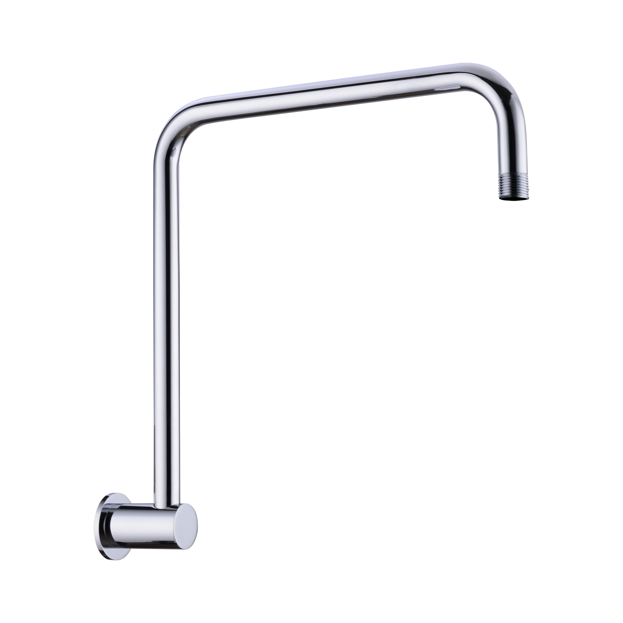 Nero Round Swivel Shower Arm, Chrome