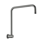Nero Round Swivel Shower Arm, Gun Metal