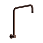 Nero Round Swivel Shower Arm, Rome Bronze