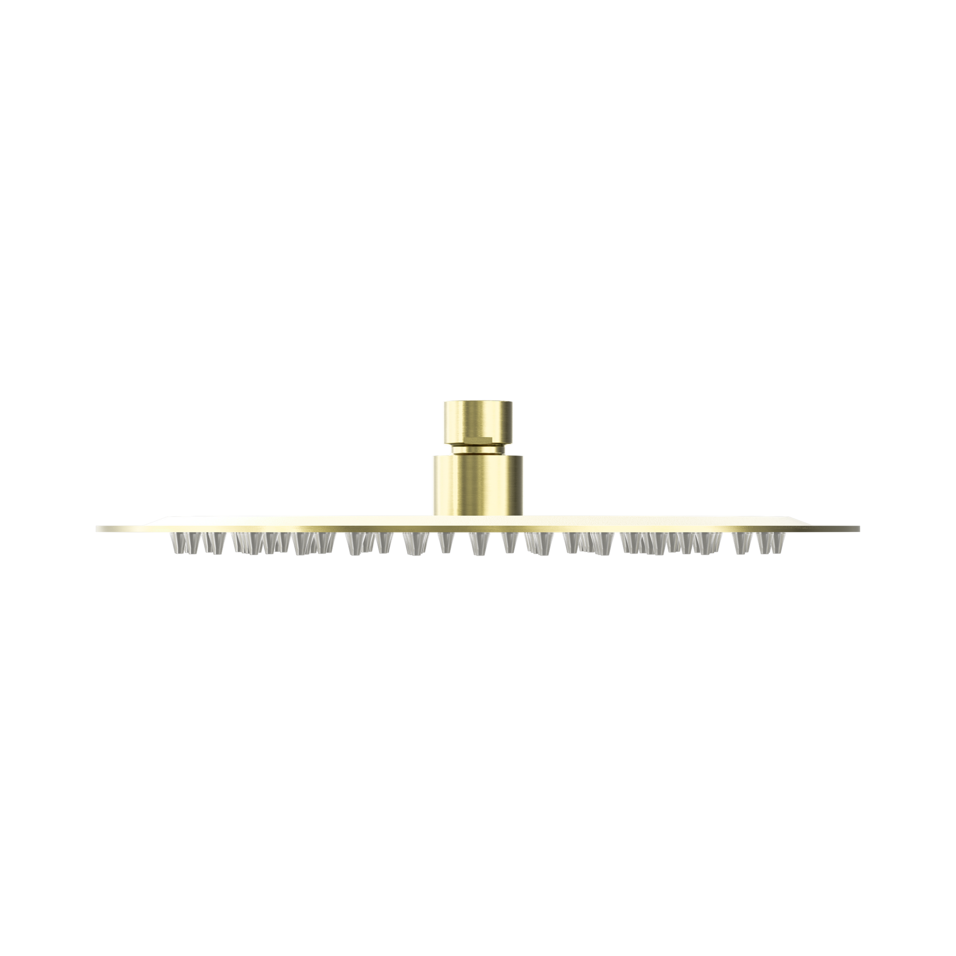 Nero 250mm Round Stainless Steel Shower Head 4 Star Rating, Brushed Gold