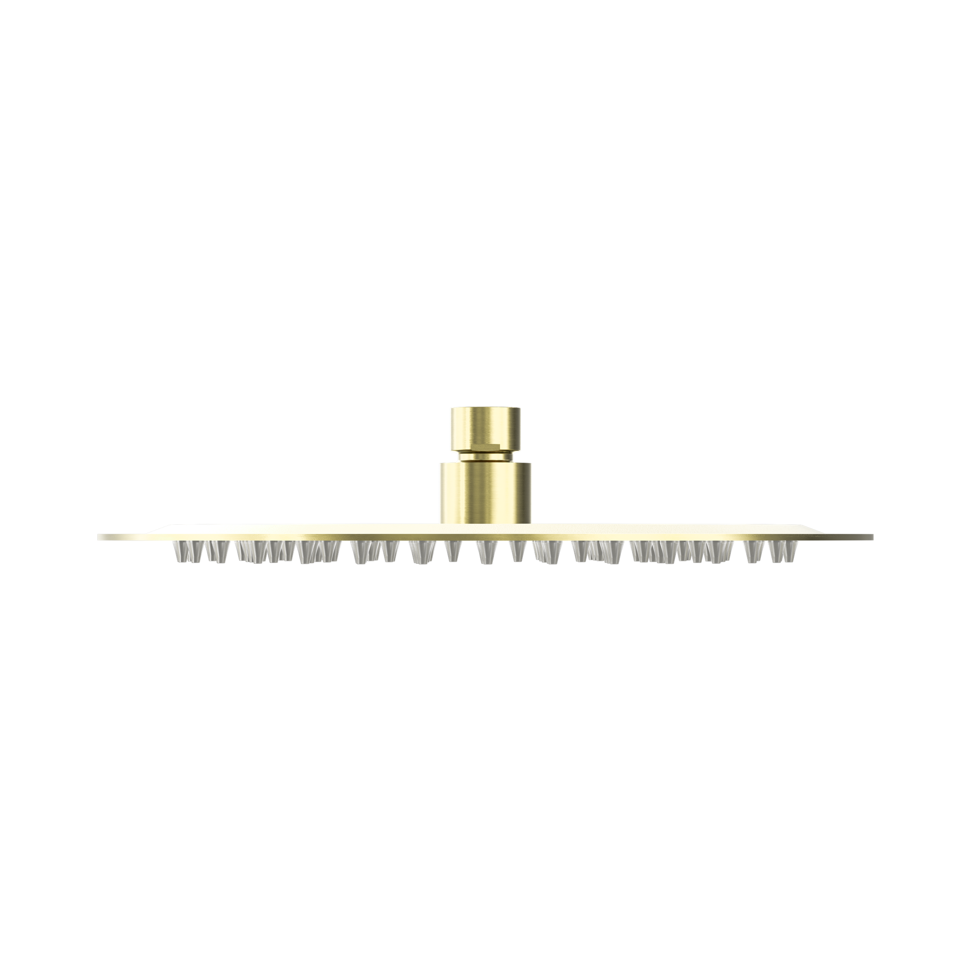 Nero 250mm Round Stainless Steel Shower Head 4 Star Rating, Brushed Gold