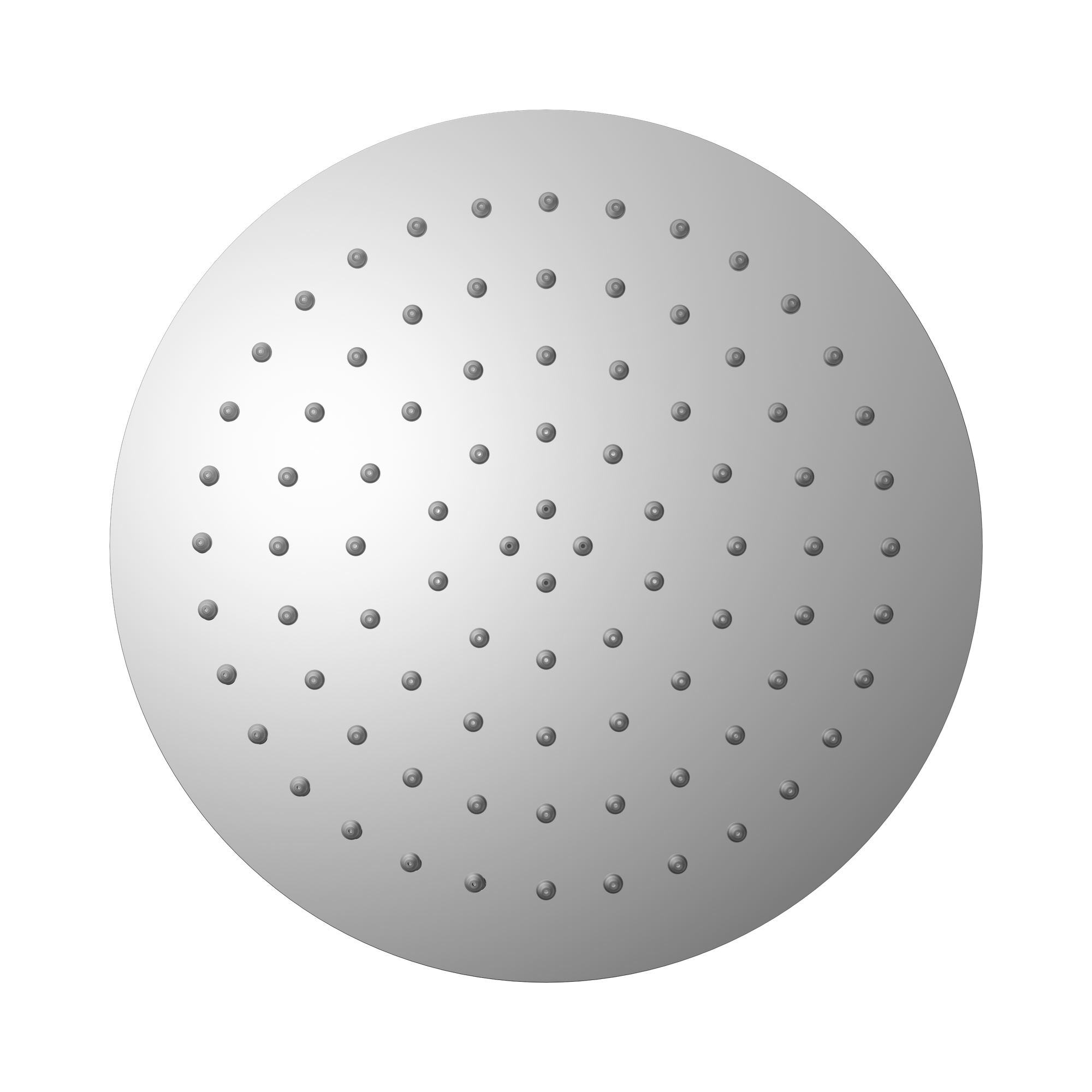 Nero 250mm Round Stainless Steel Shower Head 4 Star Rating, Chrome