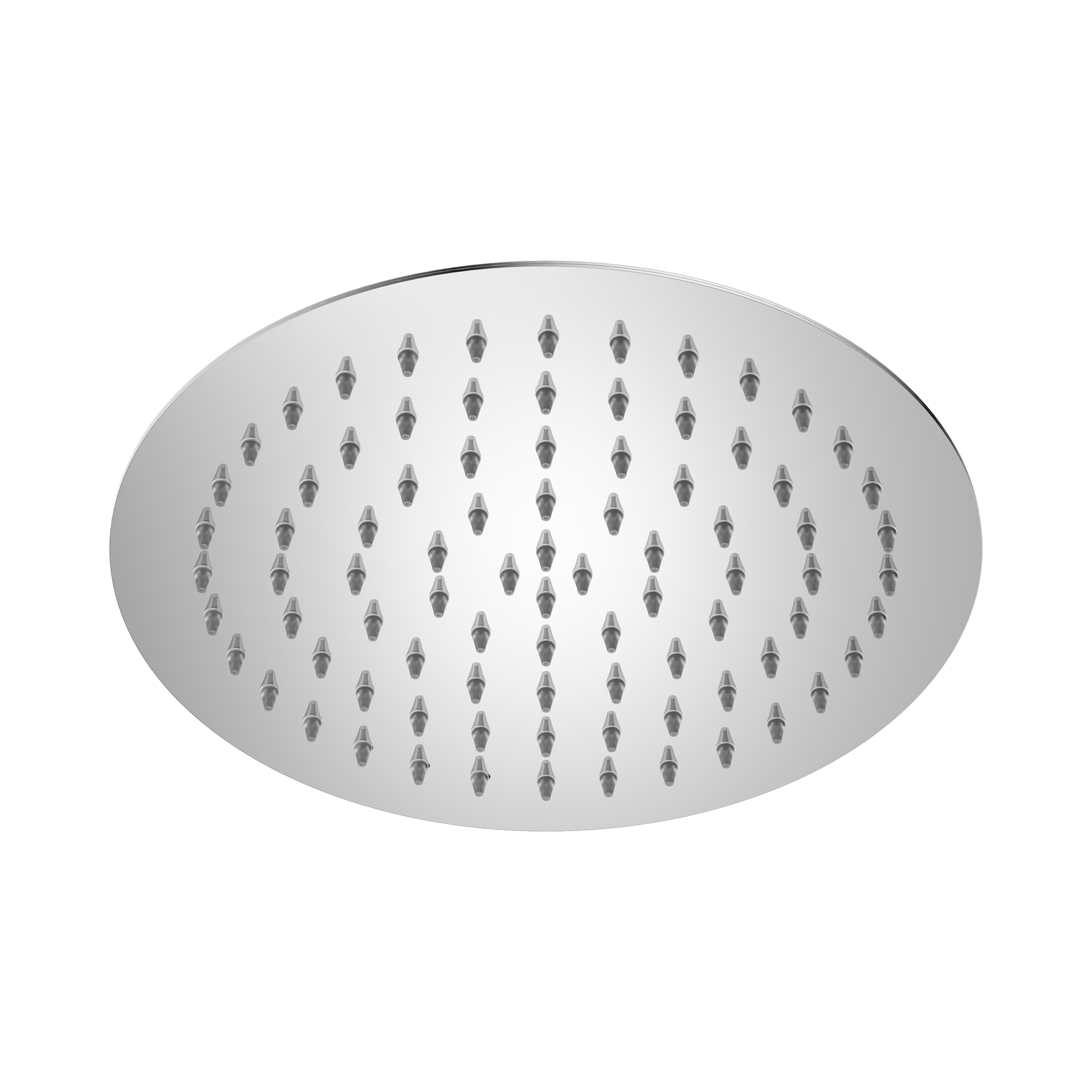 Nero 250mm Round Stainless Steel Shower Head 4 Star Rating, Chrome
