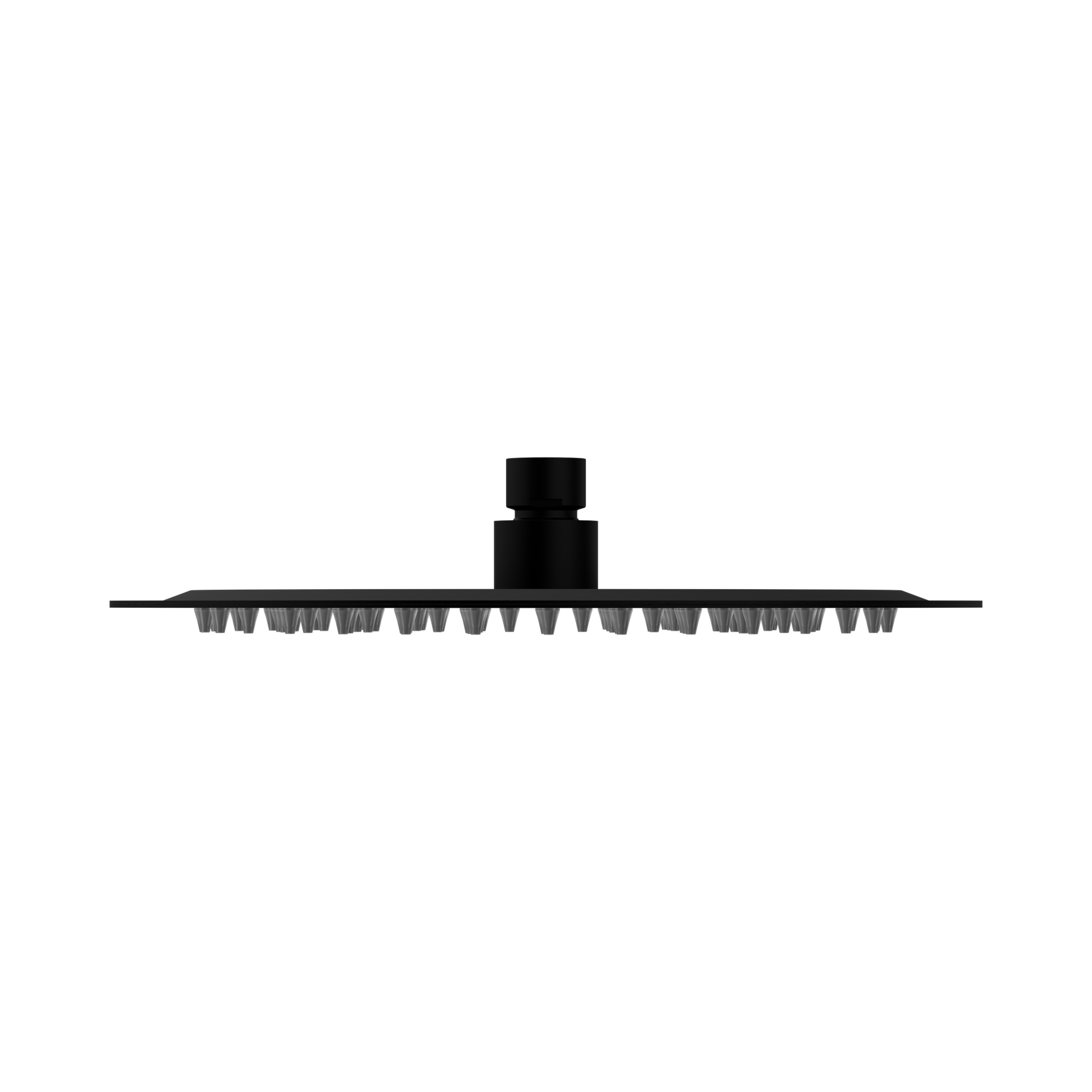 Nero 250mm Round Stainless Steel Shower Head 4 Star Rating, Matte Black
