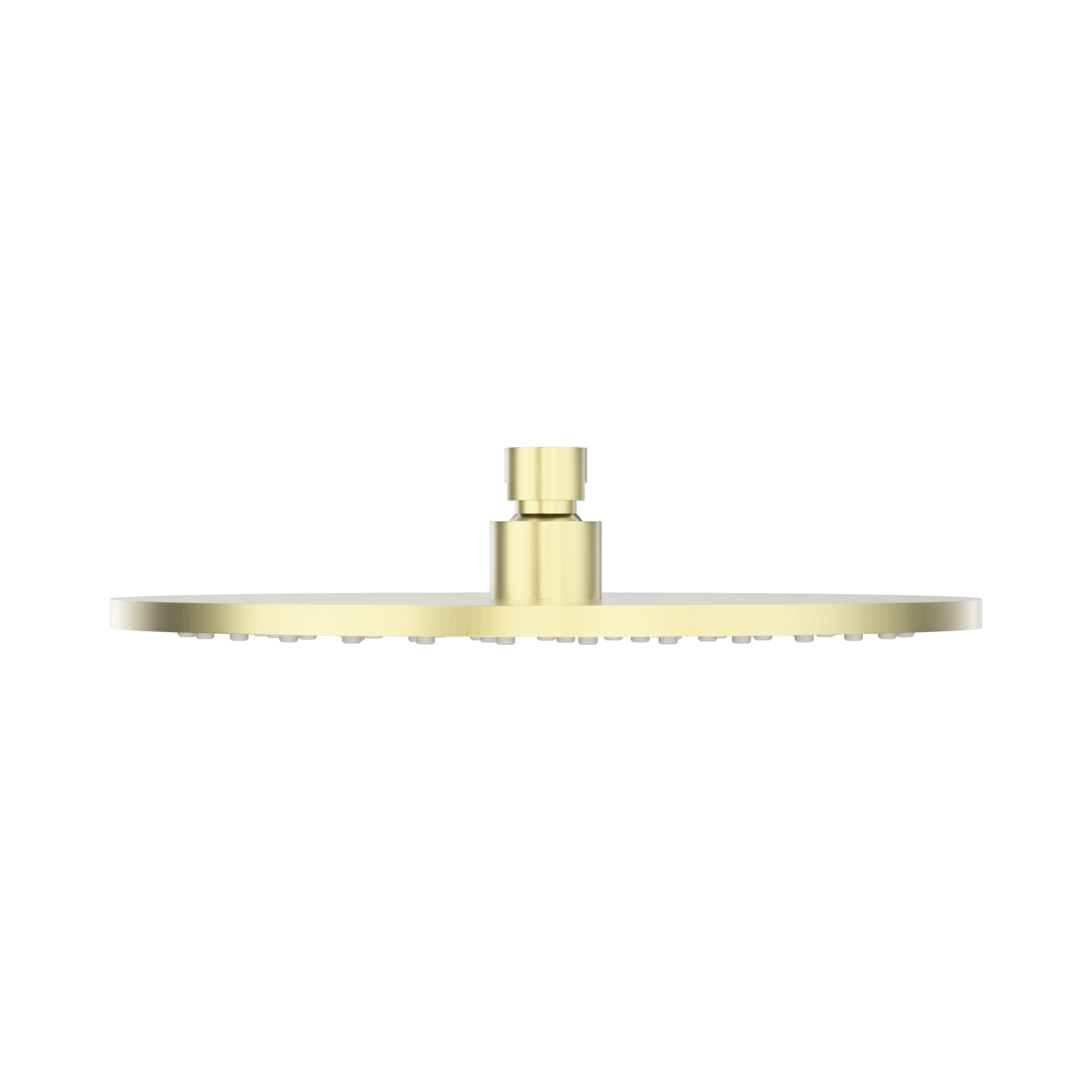 Nero 250mm Round Metal Shower Head II, Brushed Gold